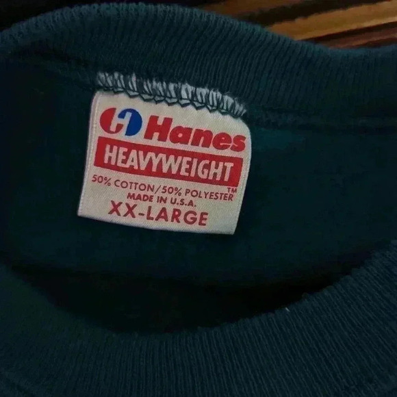 Vintage 90s Hanes HEAVYWEIGHT Sweatshirt │XXL - Picture 5 of 5
